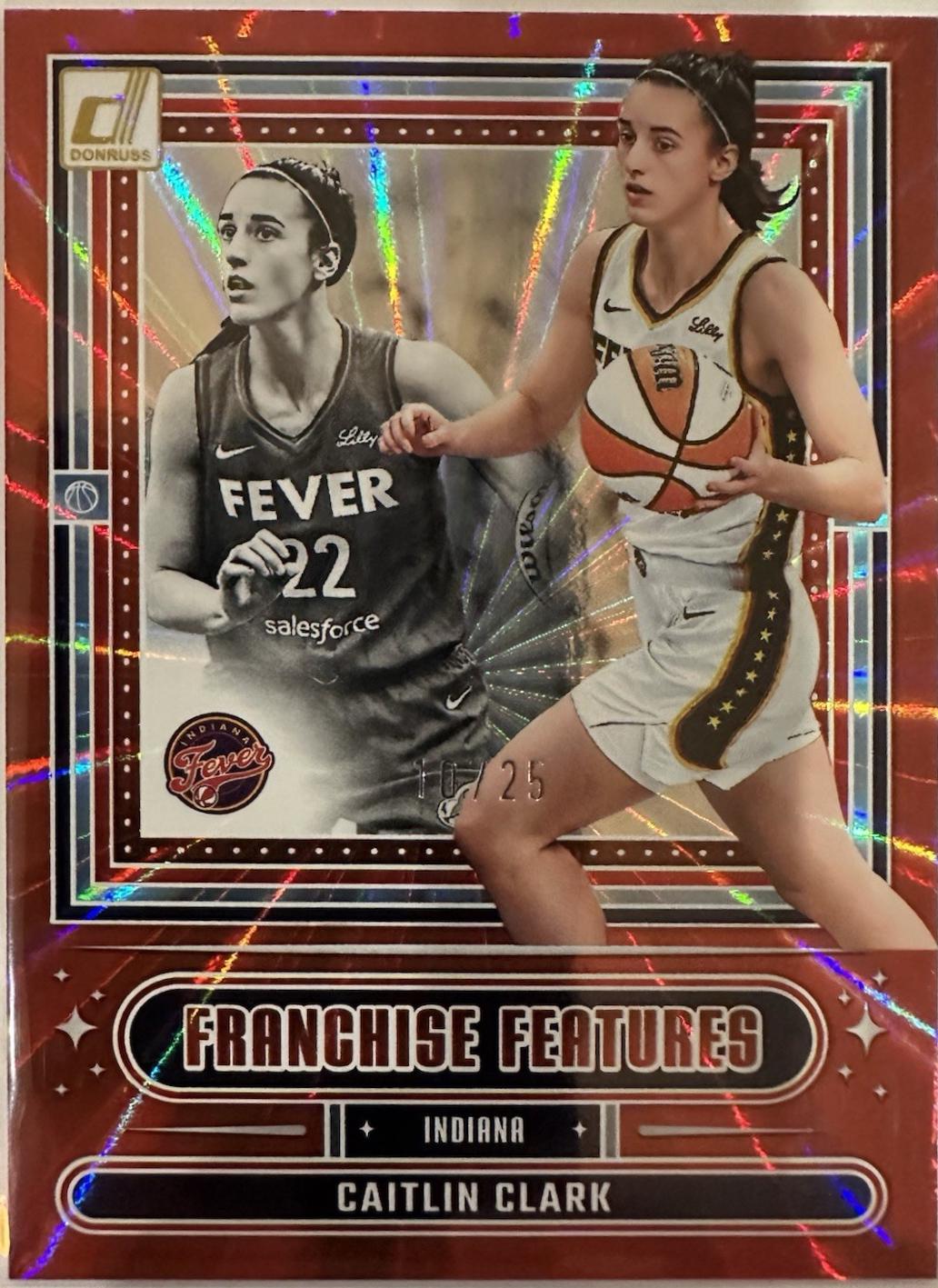 Caitlin Clark [Red Laser] #13