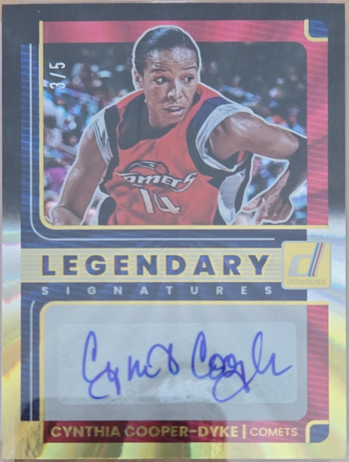 Cynthia Cooper-Dyke [Black Gold Laser] #5