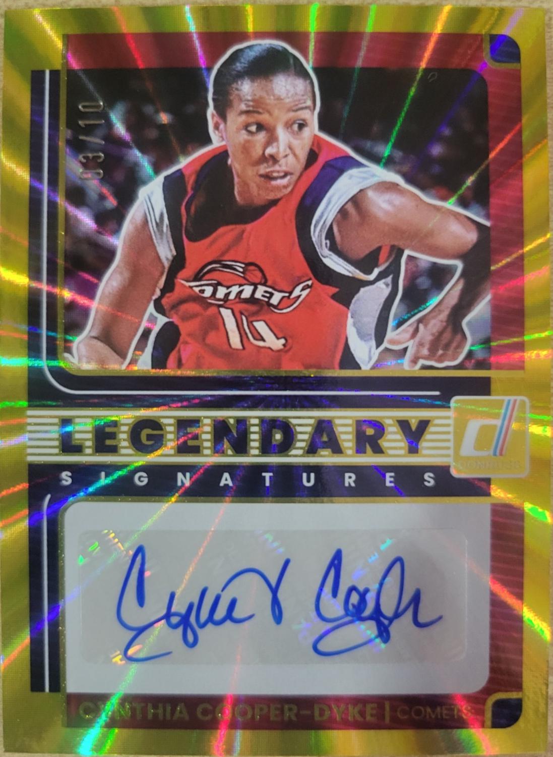 Cynthia Cooper-Dyke [Holo Gold Laser] #5
