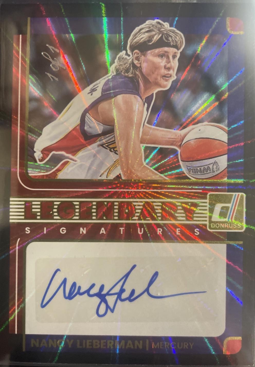 Nancy Lieberman [Holo Black Laser] #4