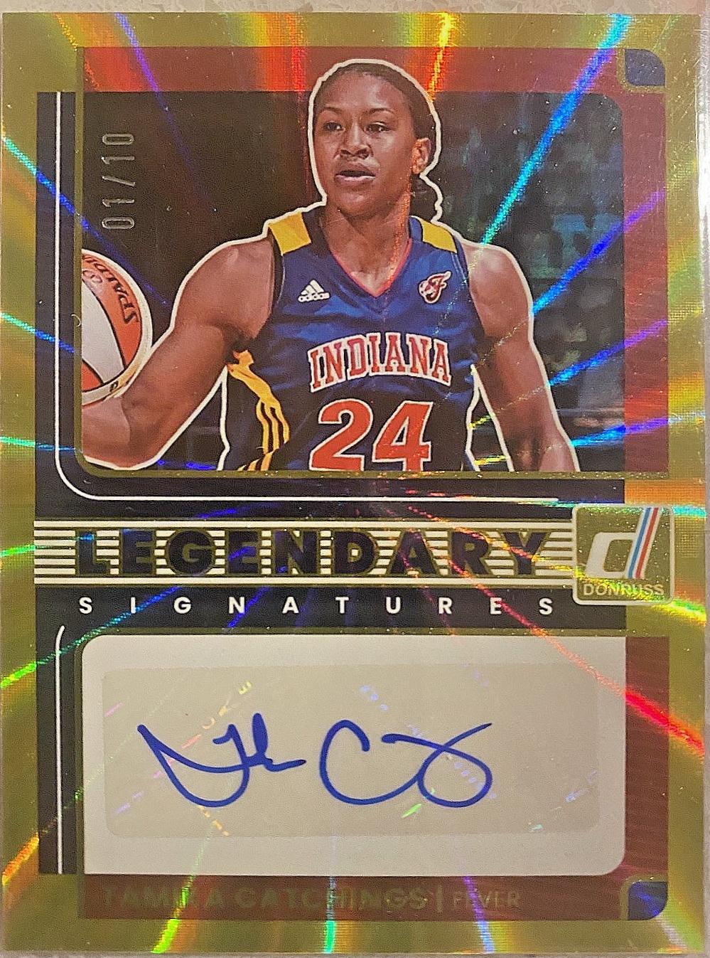 Tamika Catchings [Holo Gold Laser] #3