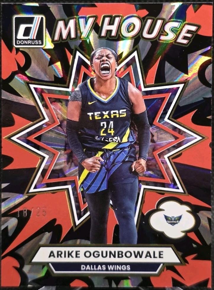 Arike Ogunbowale [Holo Red Laser] #2