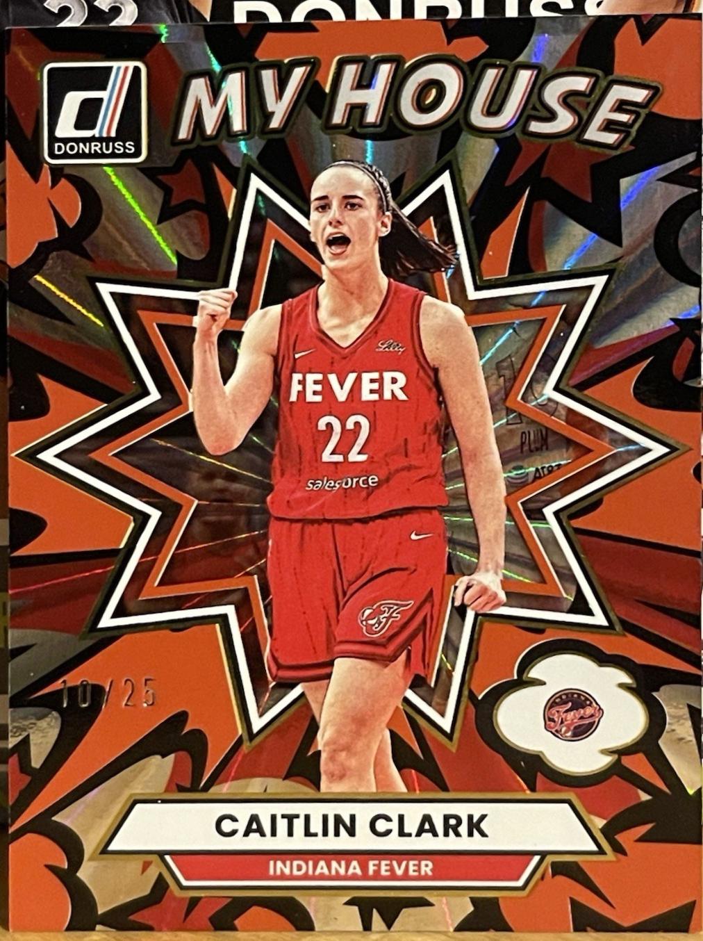 Caitlin Clark [Holo Red Laser] #4