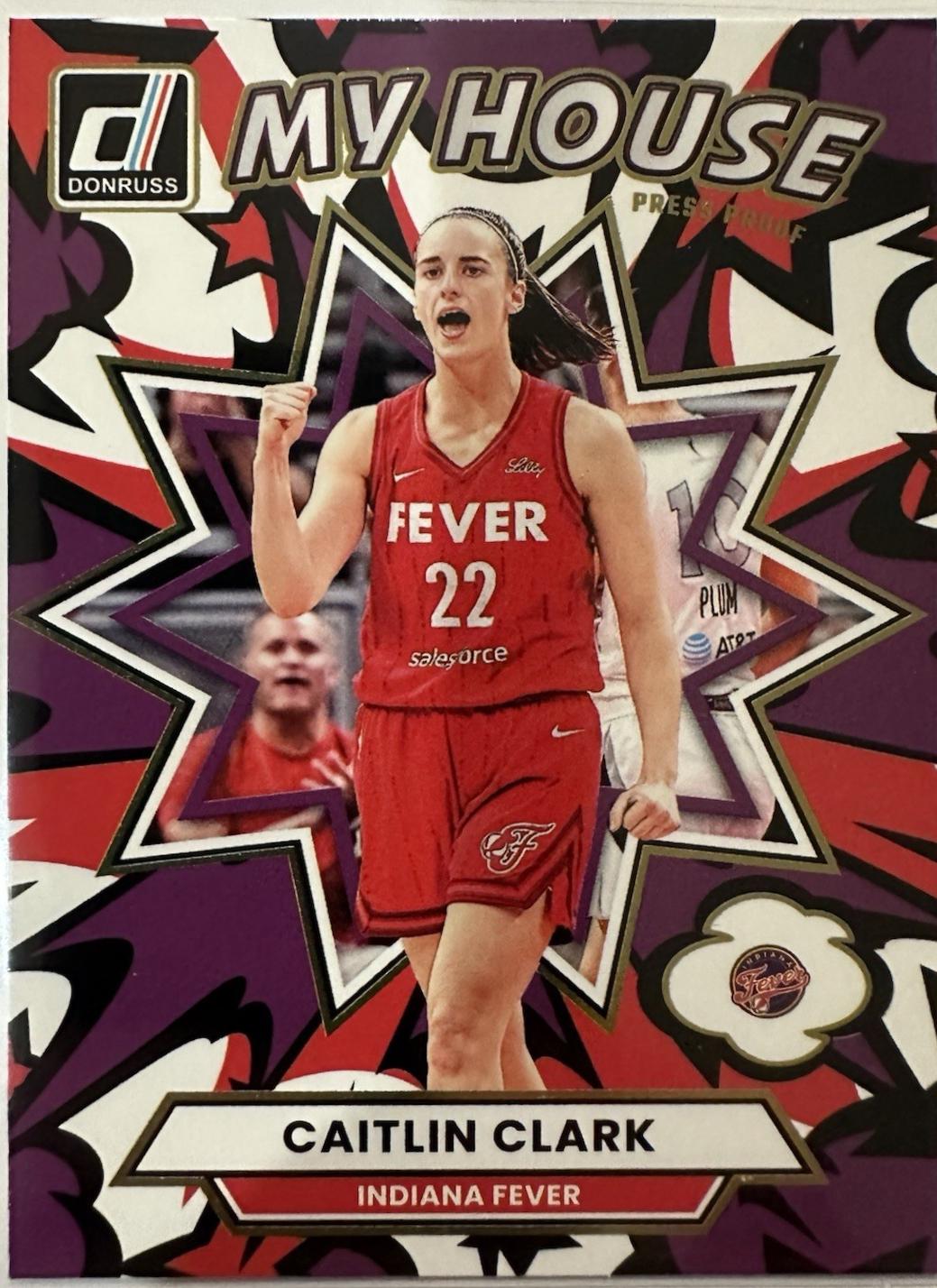 Caitlin Clark [Purple Laser] #4