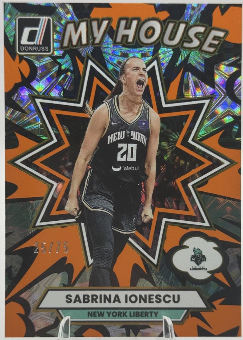 Sabrina Ionescu [Orange Fireworks] #1