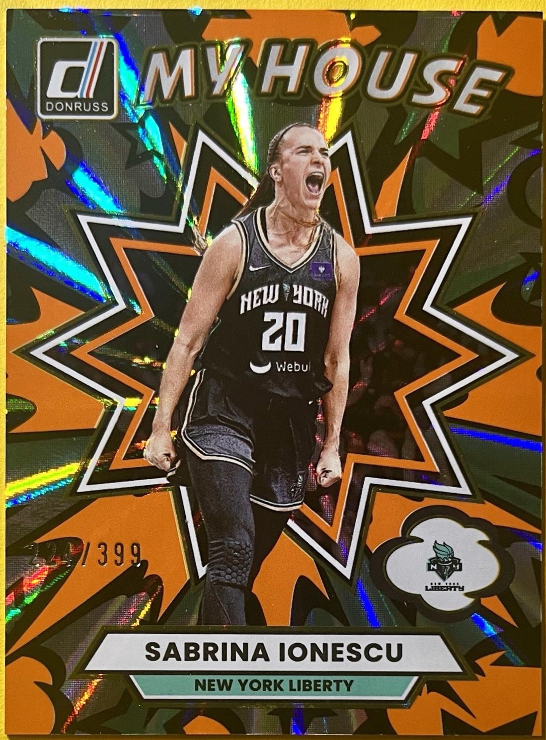 Sabrina Ionescu [Orange Laser] #1