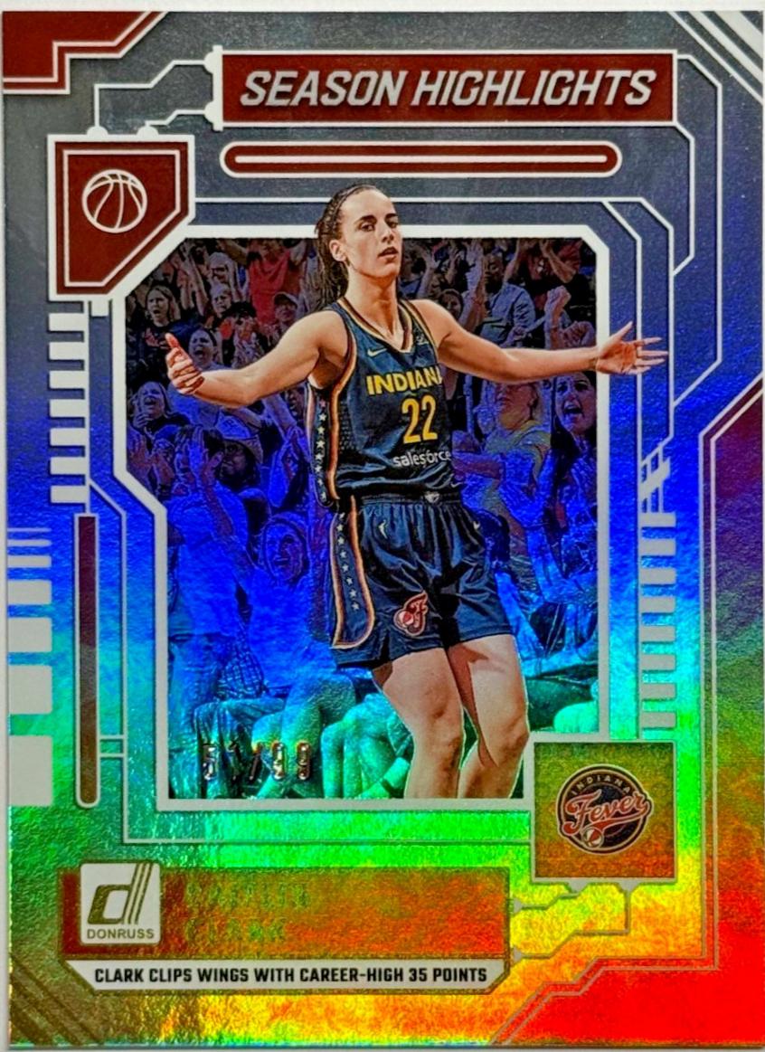 Caitlin Clark [Holo Black] #13