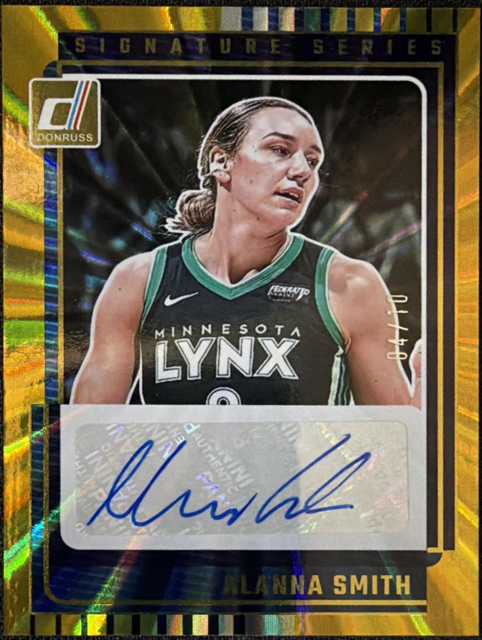 Alanna Smith [Holo Gold Laser] #3