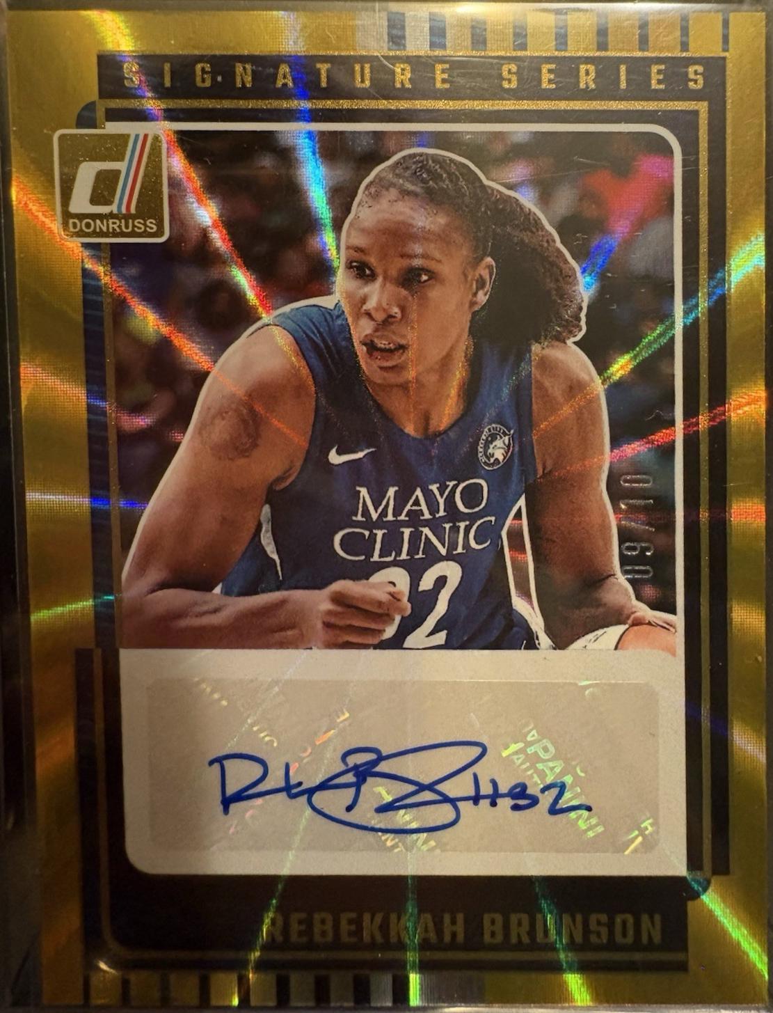 Rebekkah Brunson [Holo Gold Laser] #64