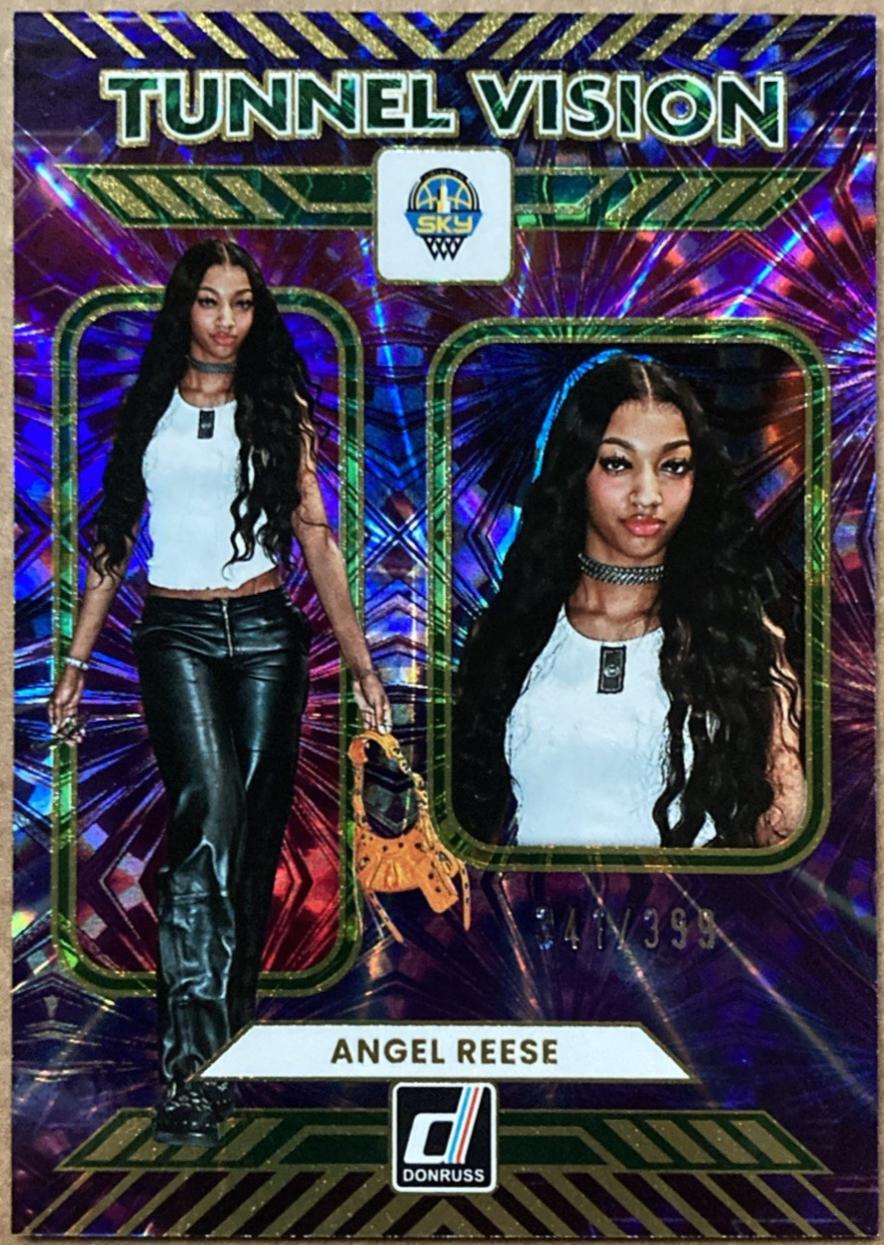 Angel Reese [Green Fireworks] #9