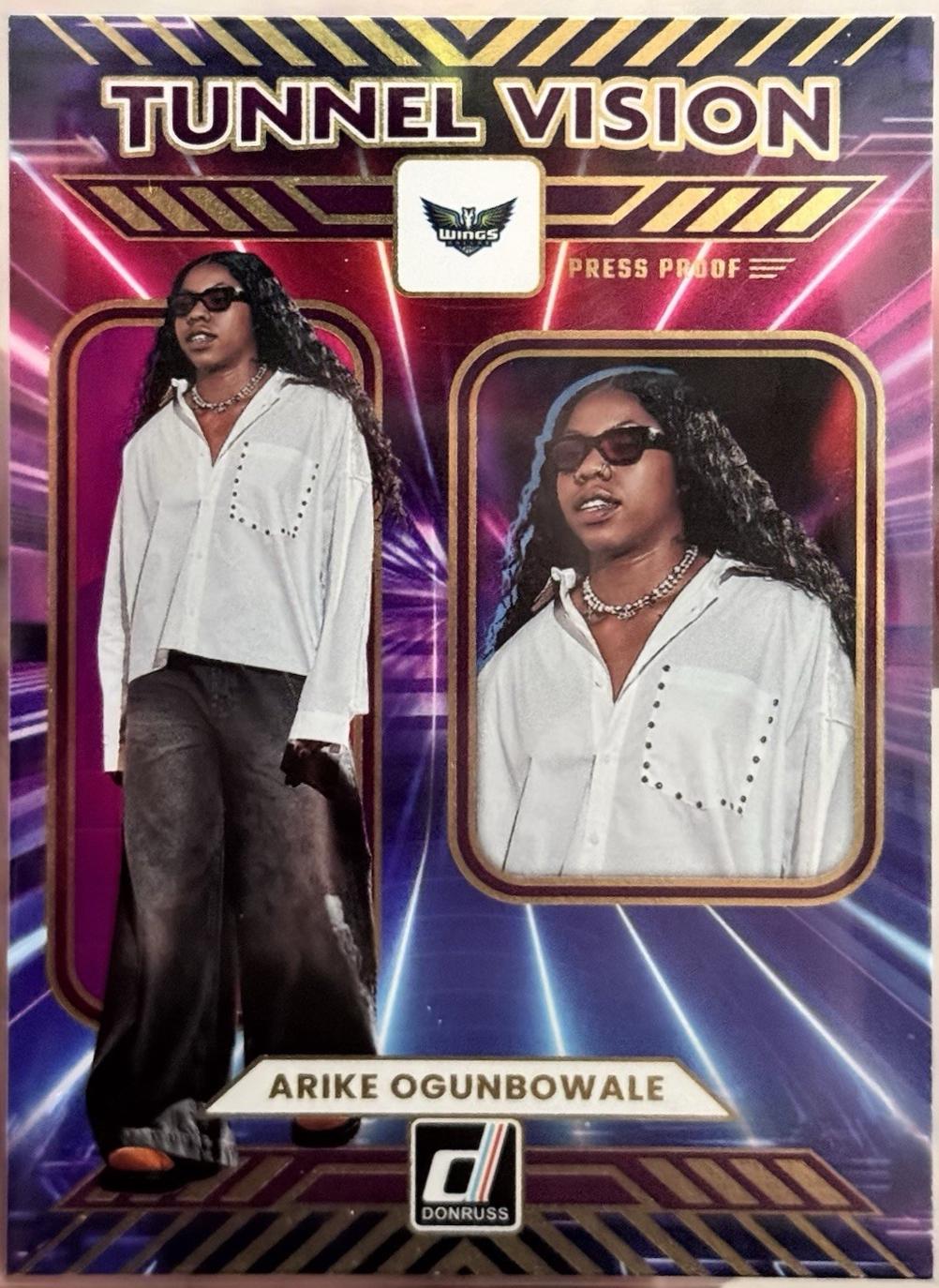 Arike Ogunbowale [Press Proof Purple] #4