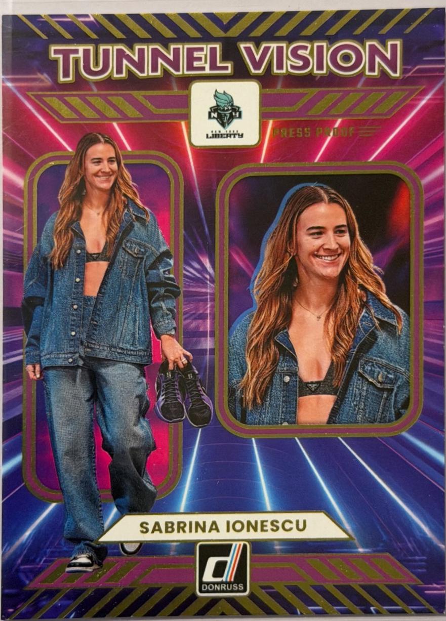 Sabrina Ionescu [Press Proof Purple] #10