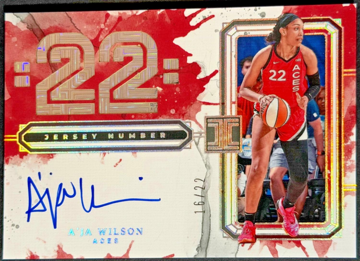 A'ja Wilson #8