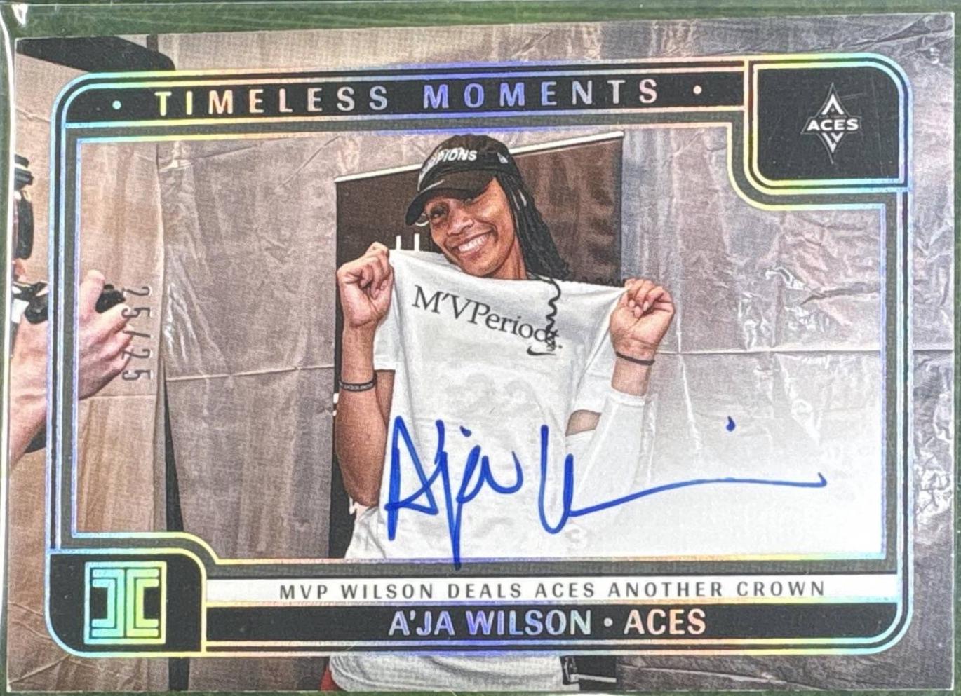 A'ja Wilson [Holo Silver] #17