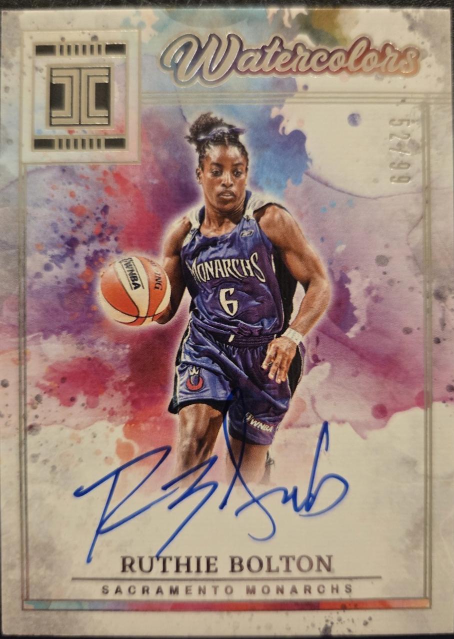Ruthie Bolton [Autograph] #9