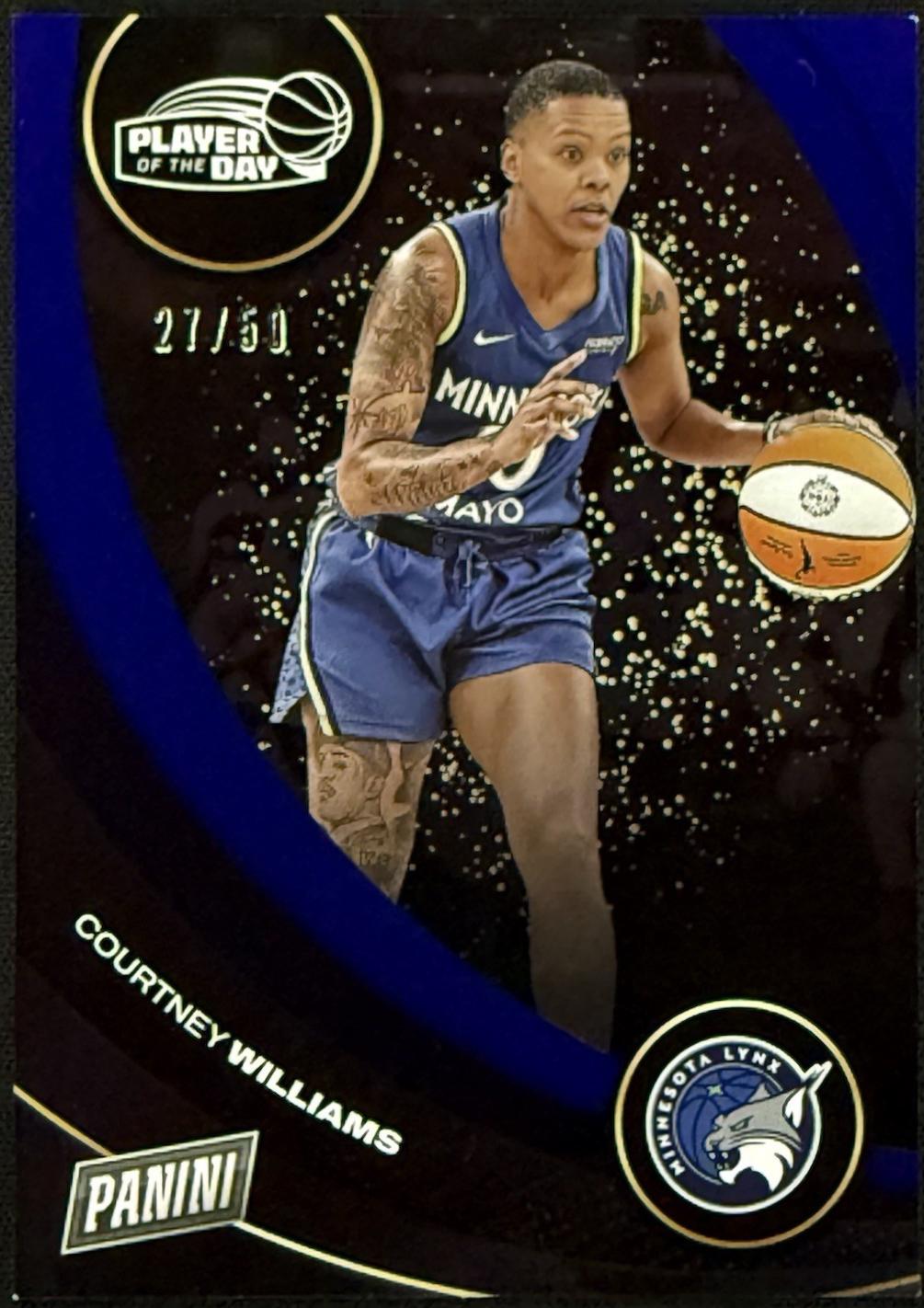 Courtney Williams [Blue] #16