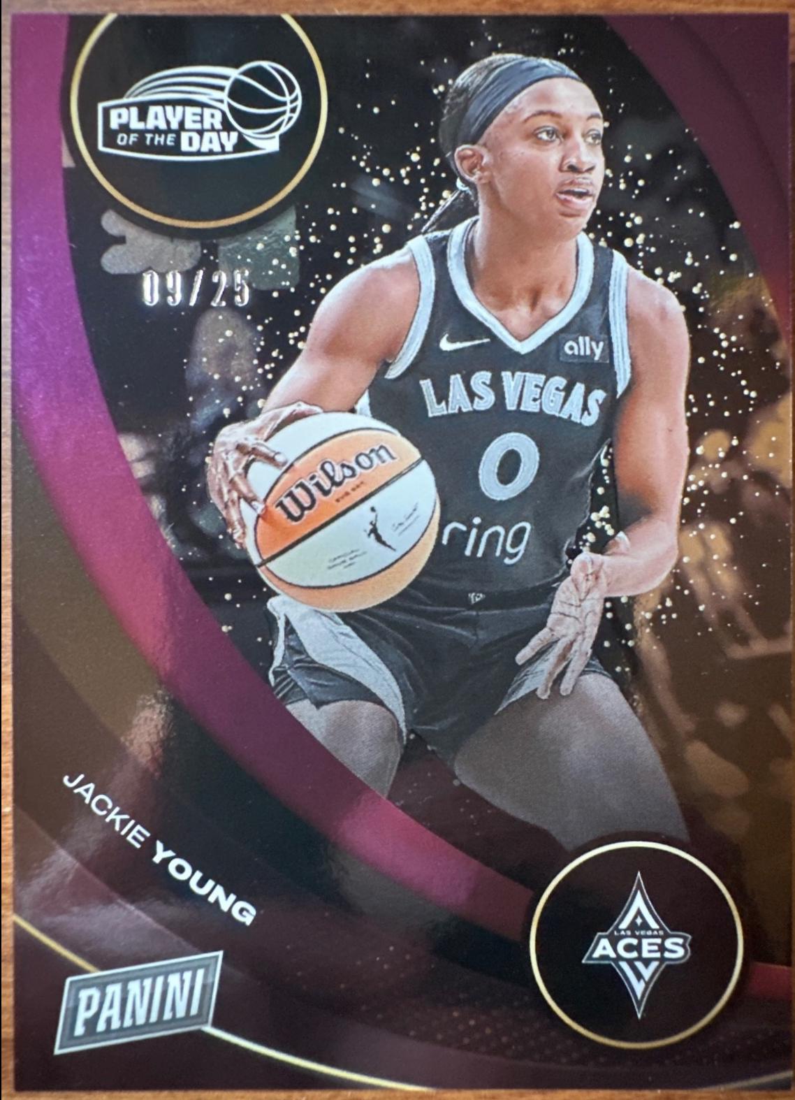 Jackie Young [Purple] #9
