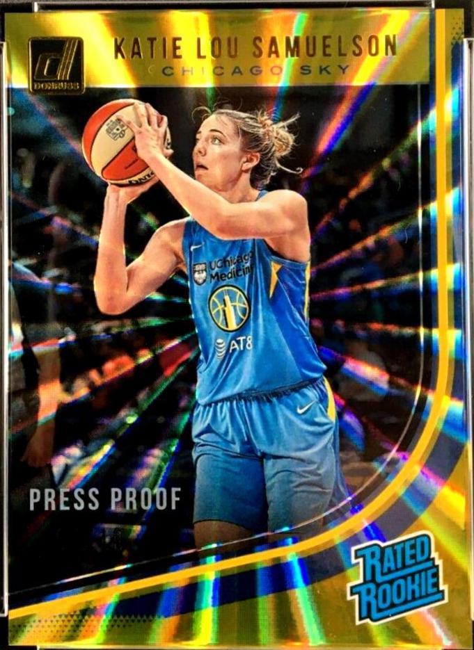 Katie Lou Samuelson [Press Proof Gold Laser] #98