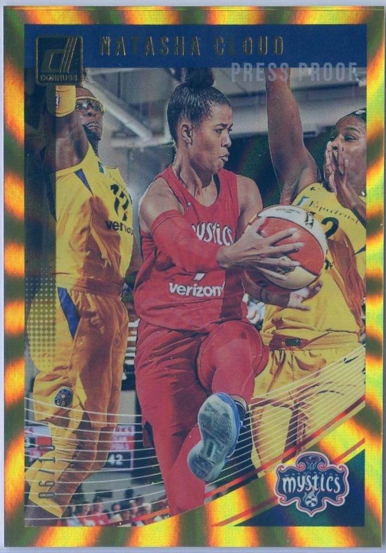 Natasha Cloud [Press Proof Gold Laser] #68