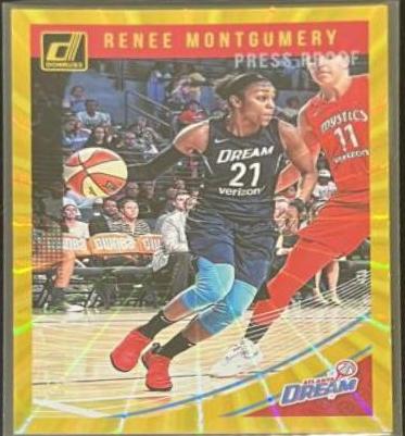 Renee Montgomery [Press Proof Gold Laser] #41