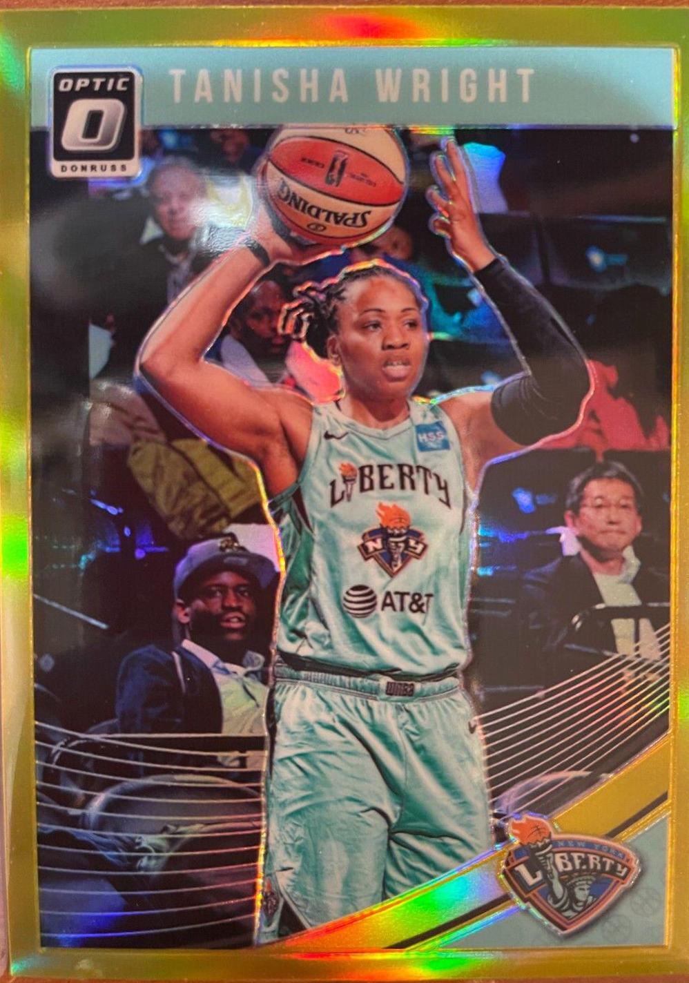 Tanisha Wright [Optic Gold] #17
