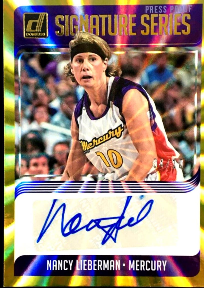 Nancy Lieberman [Press Proof Gold Laser] #SS-NLB