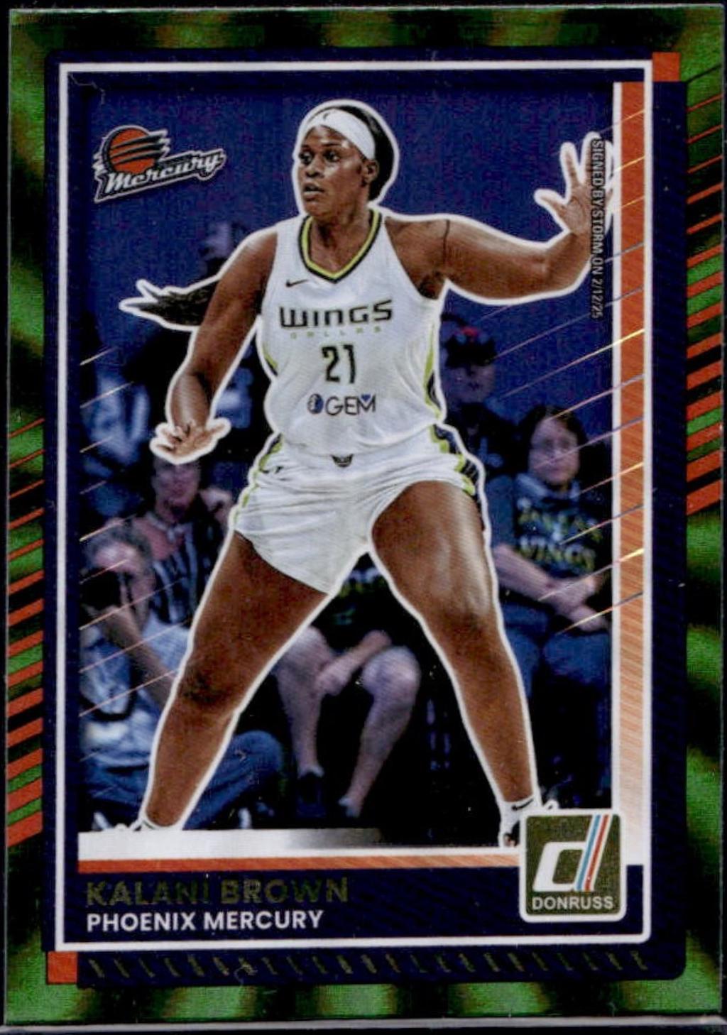 Kalani Brown [Green Laser] #84