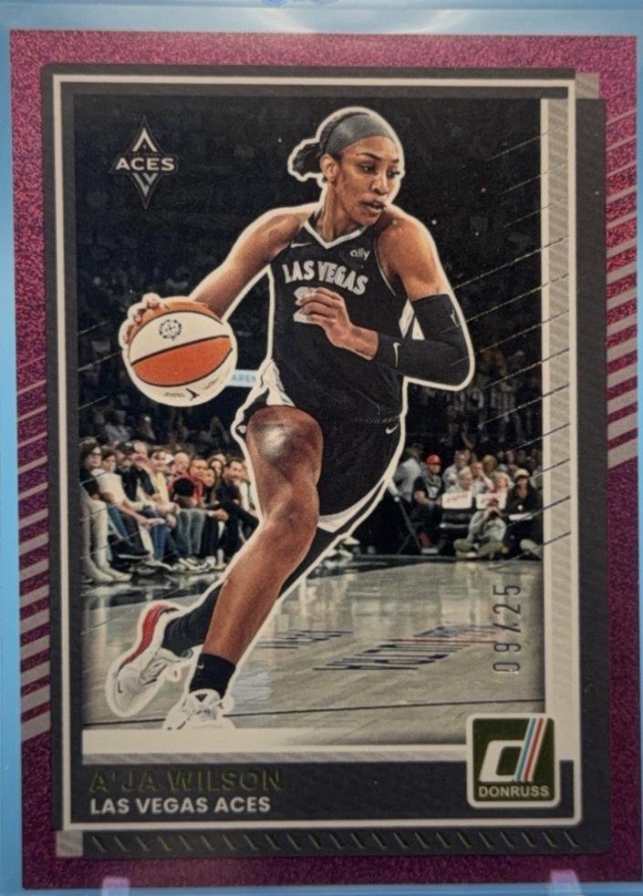 A'ja Wilson [Pink Shimmer] #82