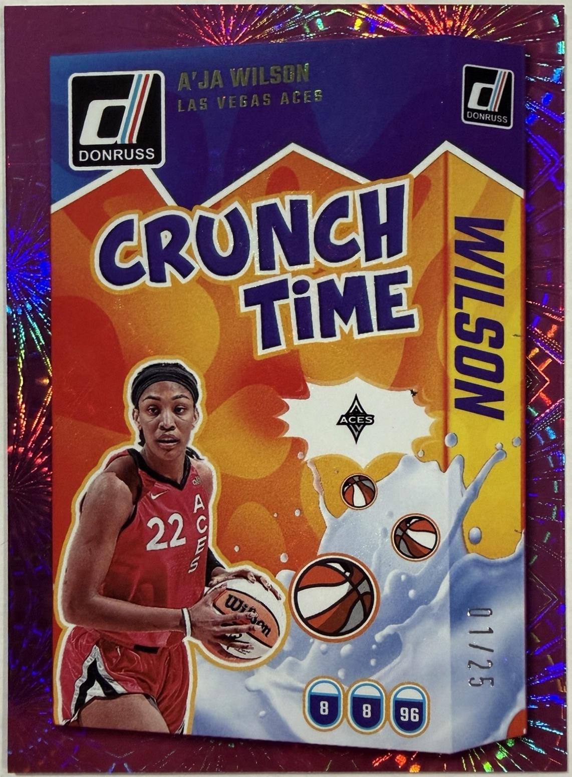 A'ja Wilson [Pink Fireworks] #12