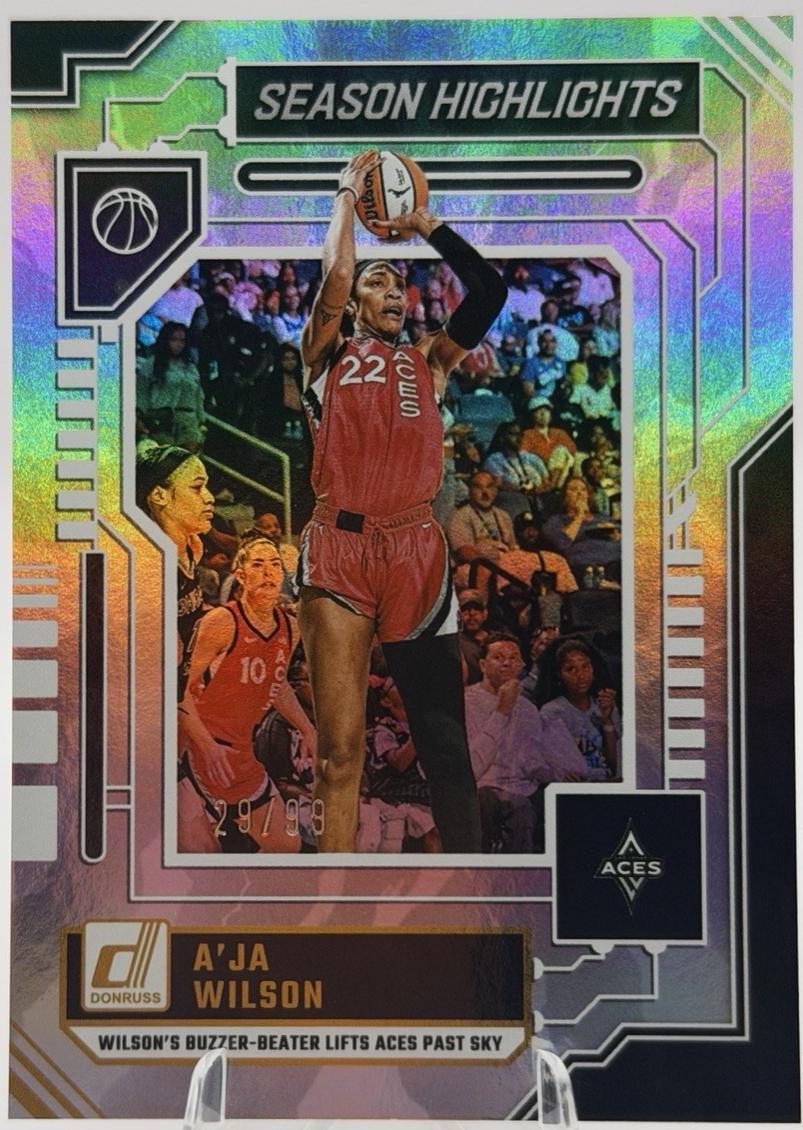 A'ja Wilson [Holo Black] #2
