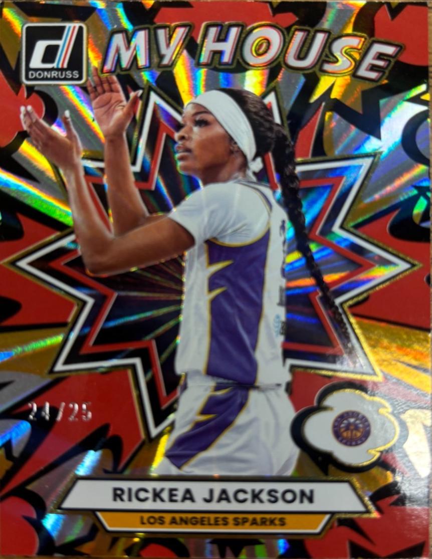Rickea Jackson [Holo Red Laser] #13