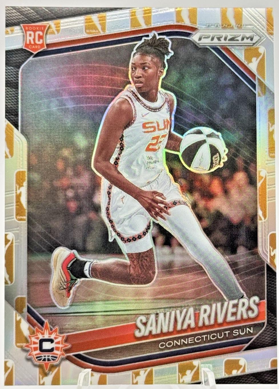 Saniya Rivers [WNBA Logo Gold Prizm] #131