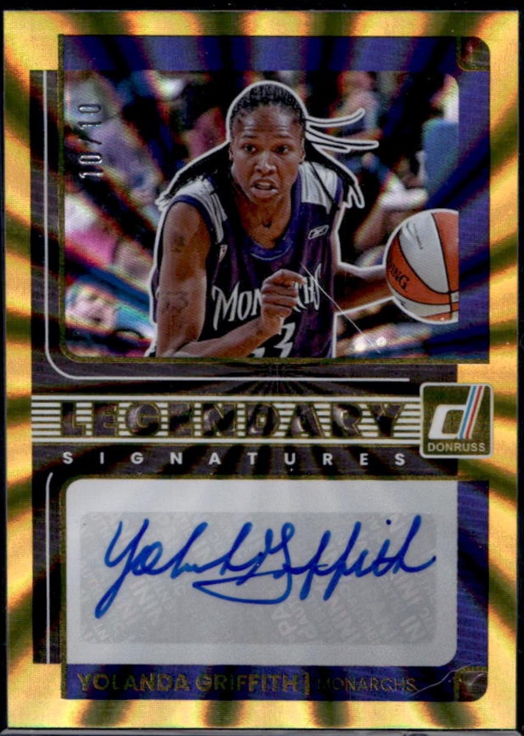 Yolanda Griffith [Holo Gold Laser] #10