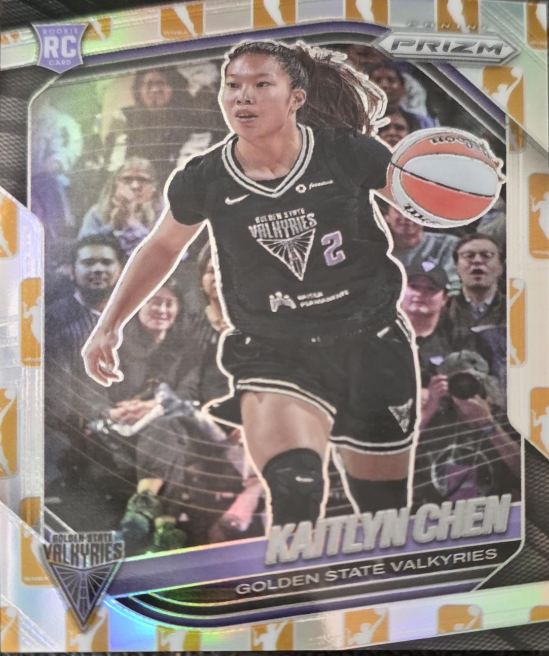 Kaitlyn Chen [WNBA Logo Gold Prizm] #100