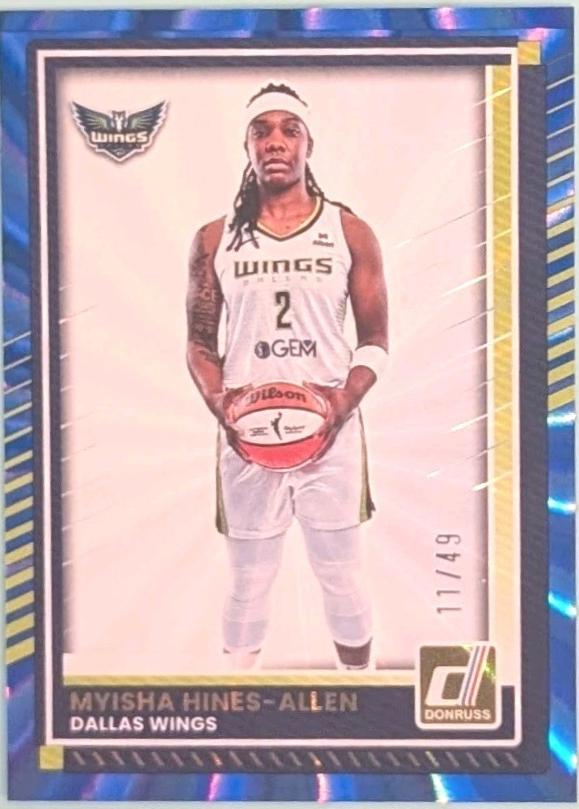 Myisha Hines-Allen [Blue Shimmer] #65