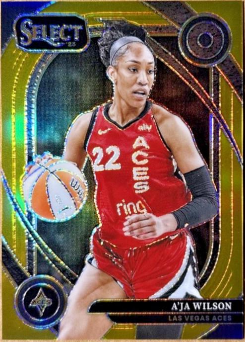 A'ja Wilson [Gold Prizm] #56