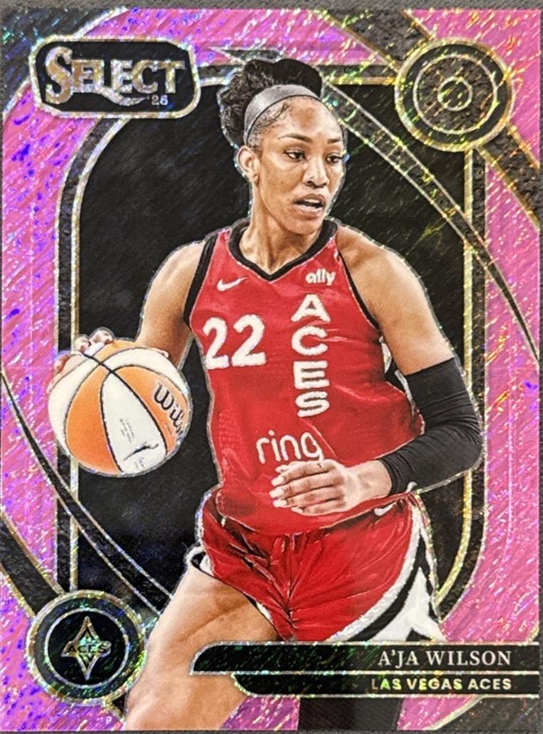 A'ja Wilson [Pink Shimmer Prizm] #238