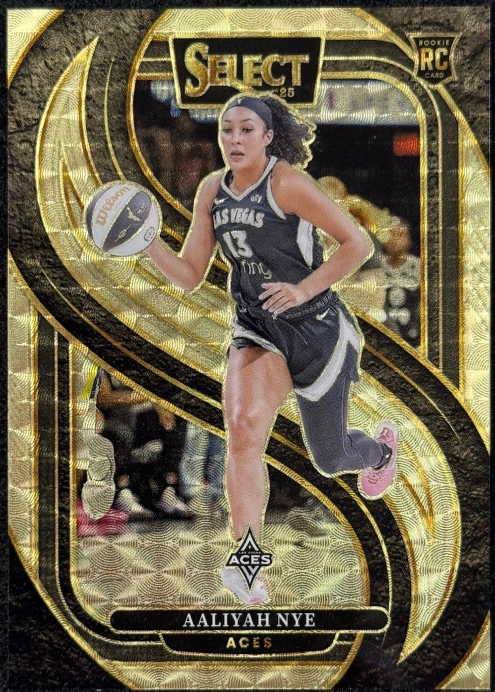 Aaliyah Nye [Gold Vinyl Prizm] #123