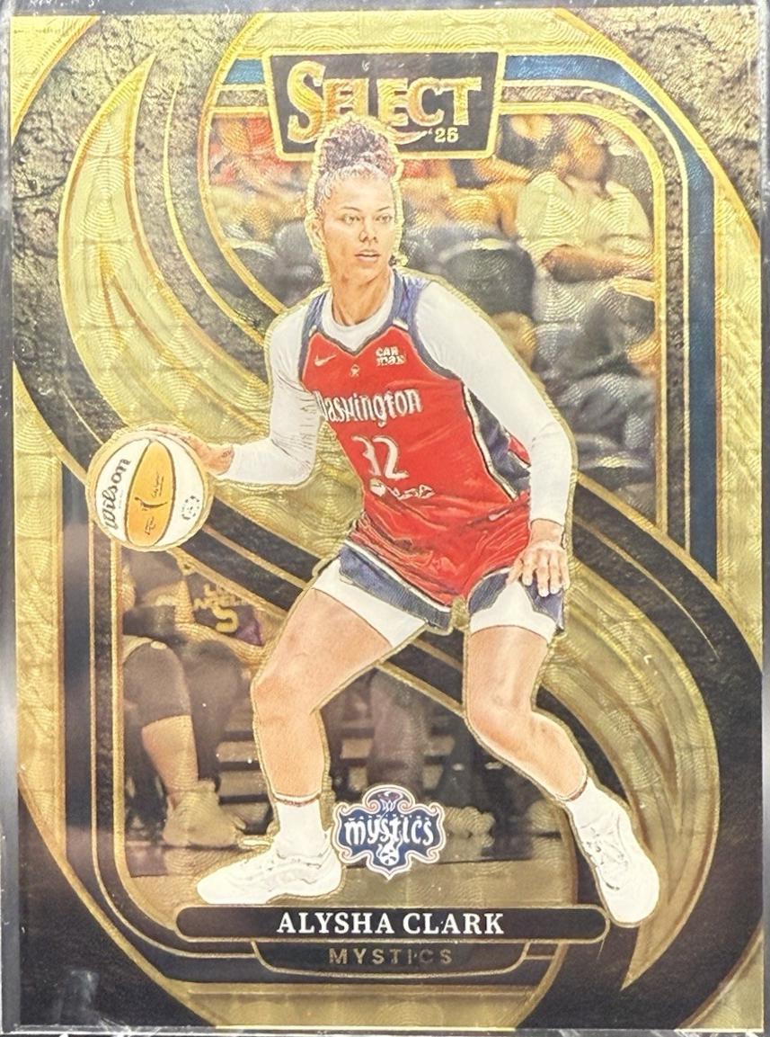 Alysha Clark [Gold Vinyl Prizm] #152
