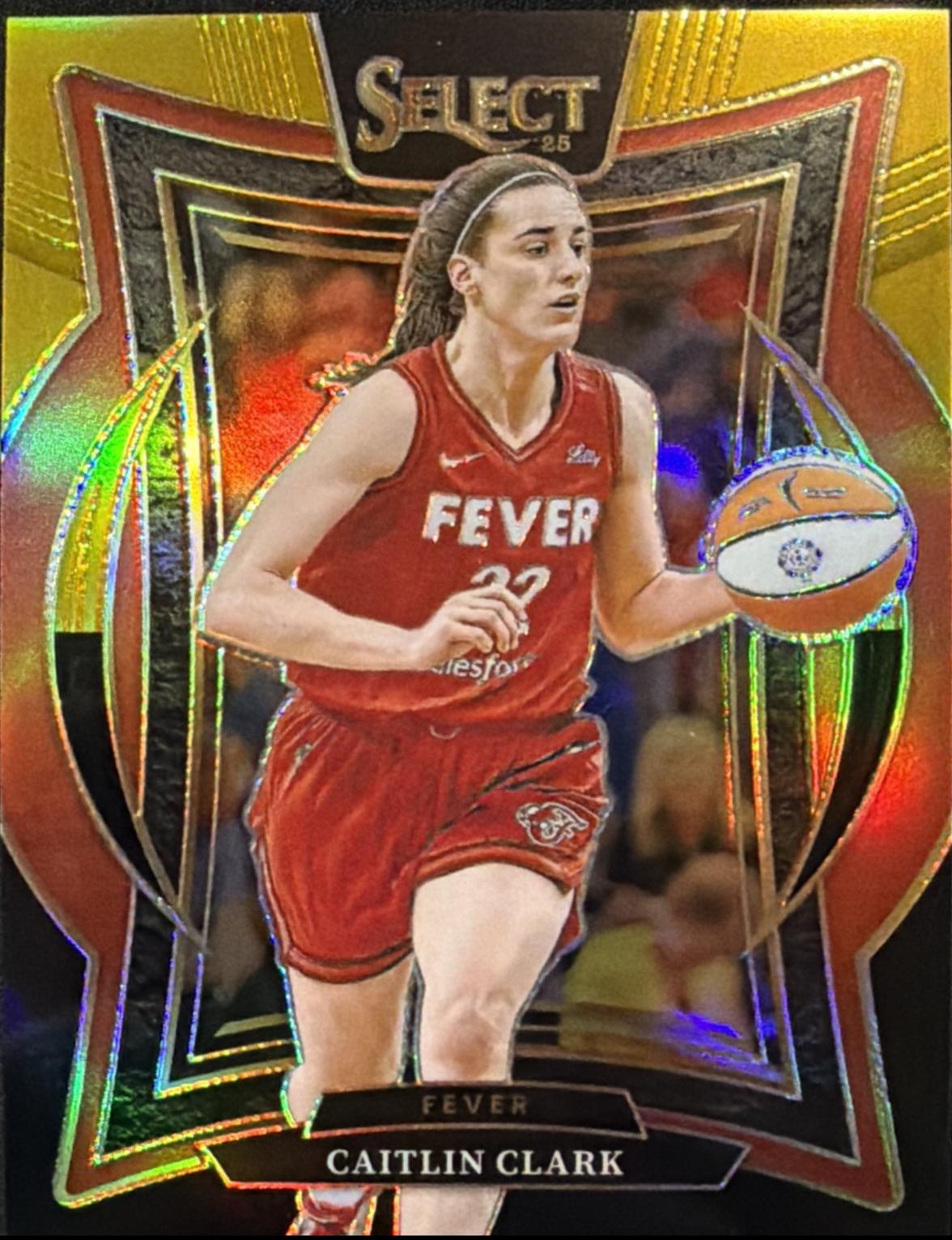 Caitlin Clark [Black Gold Prizm] #41