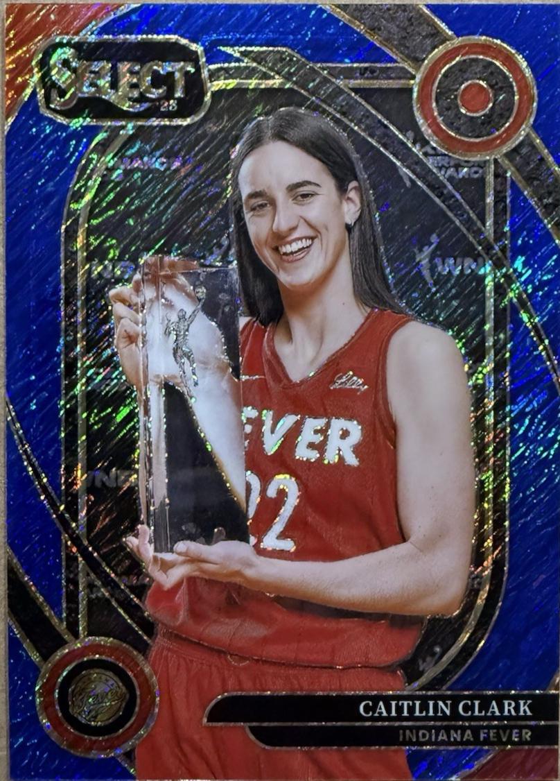 Caitlin Clark [Blue Shimmer Prizm] #242