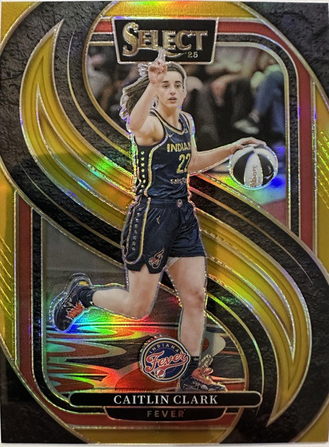 Caitlin Clark [Gold Prizm] #140