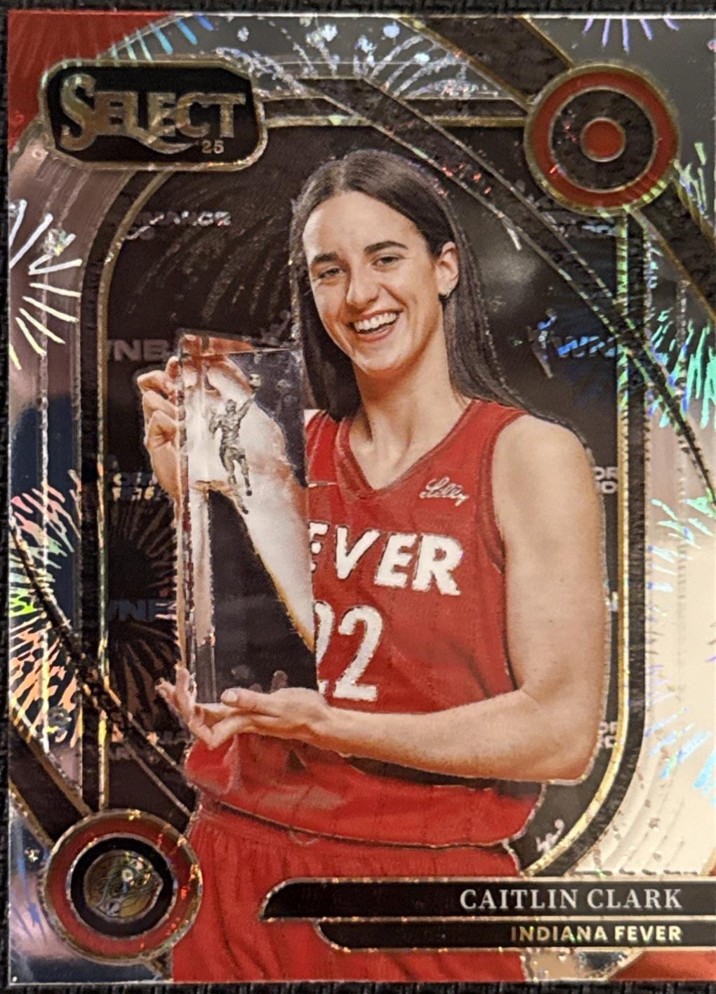 Caitlin Clark [Silver Party Prizm] #242