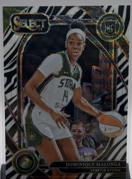 Dominique Malonga [Zebra Prizm] #211