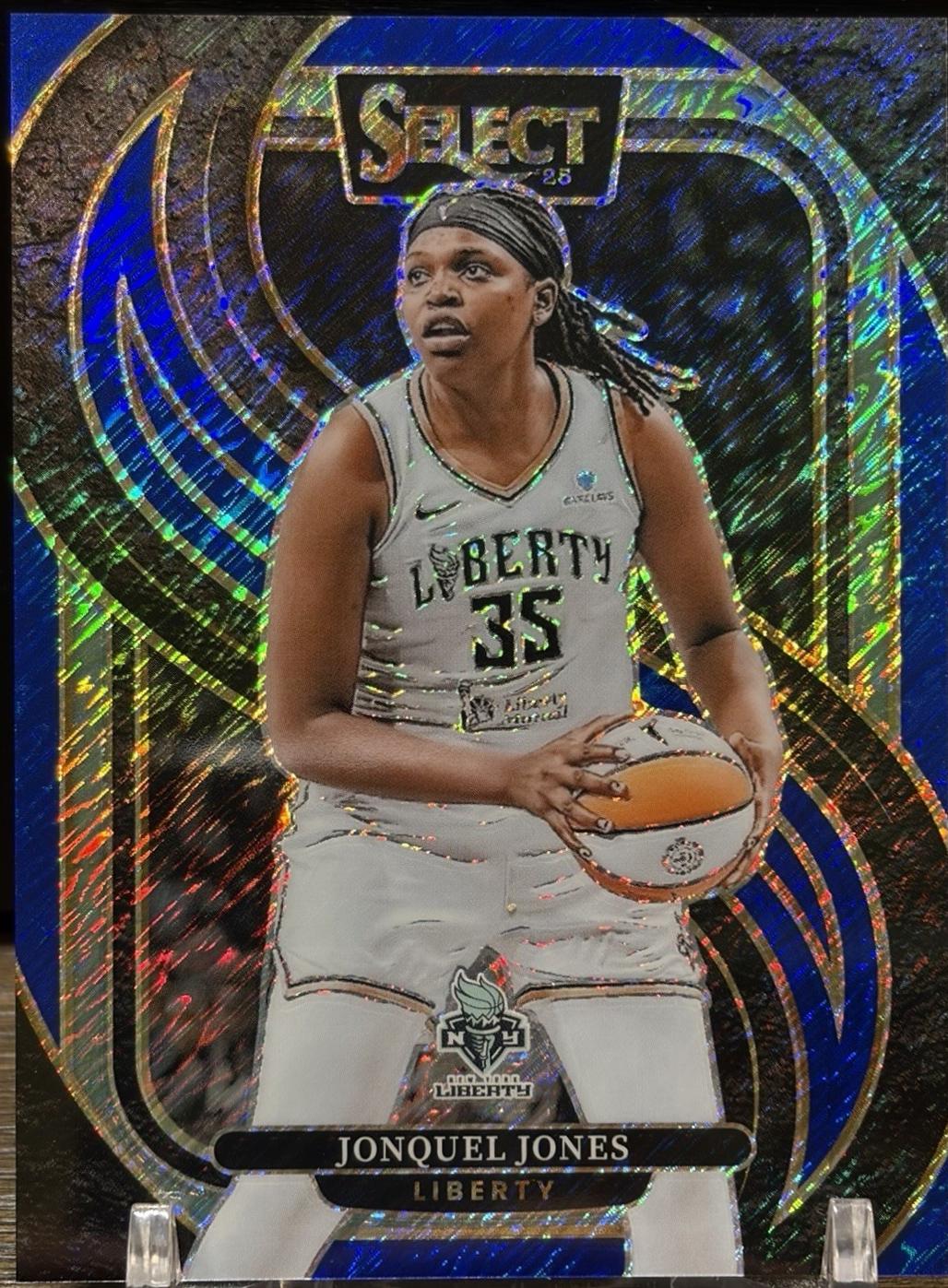 Jonquel Jones [Blue Shimmer Prizm] #186