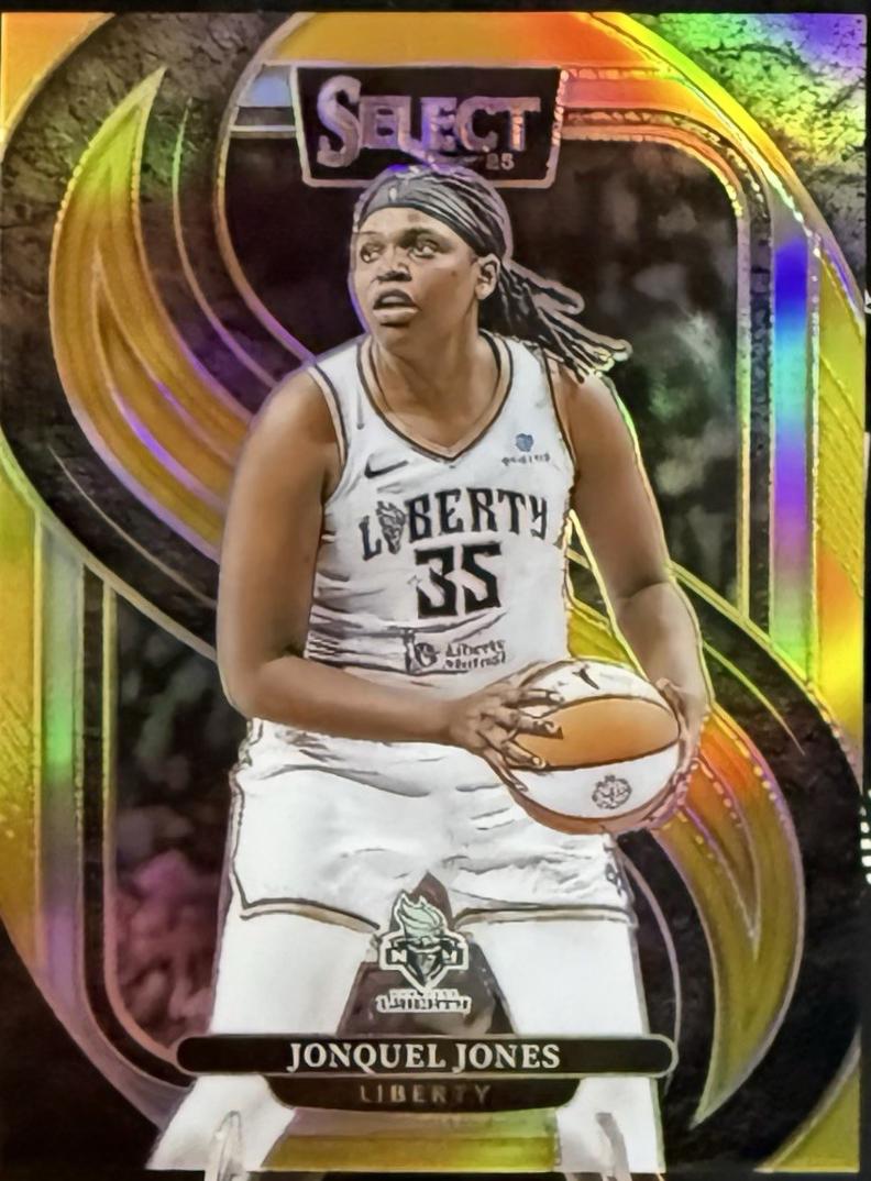 Jonquel Jones [Gold Prizm] #186