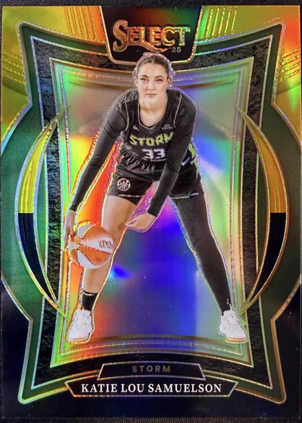 Katie Lou Samuelson [Black Gold Prizm] #53