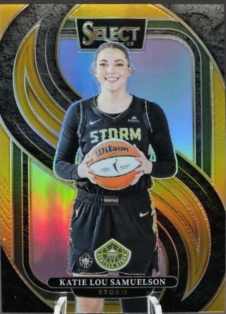Katie Lou Samuelson [Gold Prizm] #143