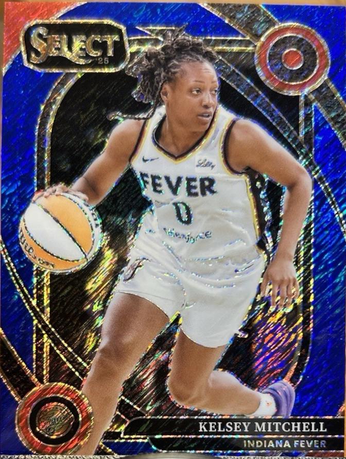 Kelsey Mitchell [Blue Shimmer Prizm] #217