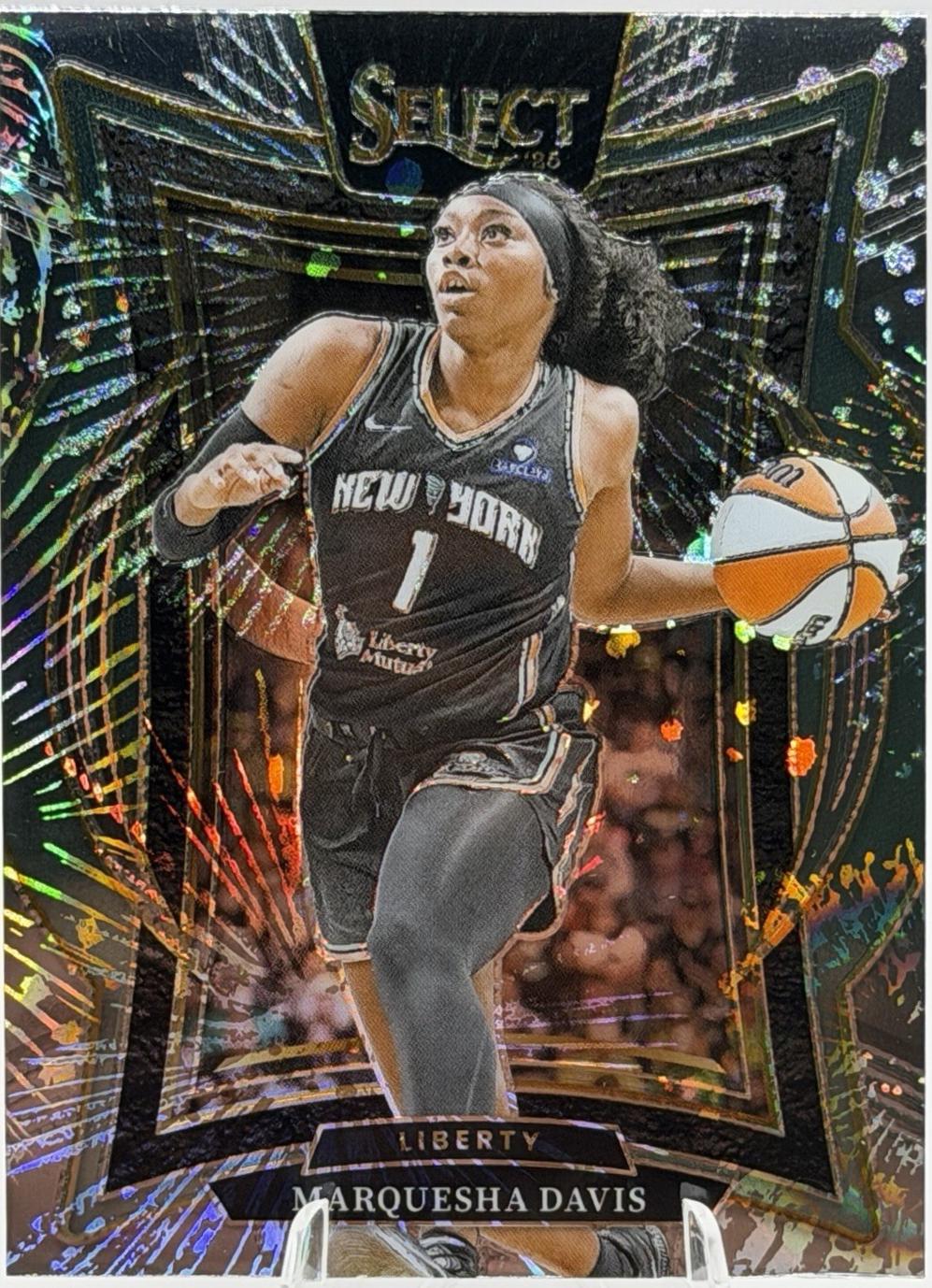 Marquesha Davis [Silver Party Prizm] #38